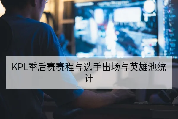KPL季后赛赛程与选手出场与英雄池统计