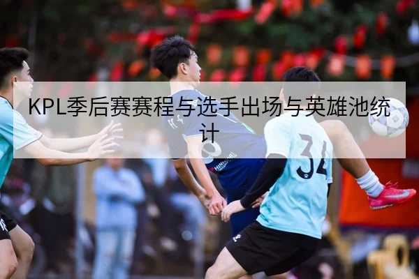 KPL季后赛赛程与选手出场与英雄池统计